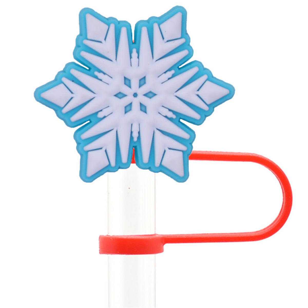 Christmas Silicone Straw Charms Toppers For Tumblers Dustproof 40oz Tumbler Straw Cover Topper