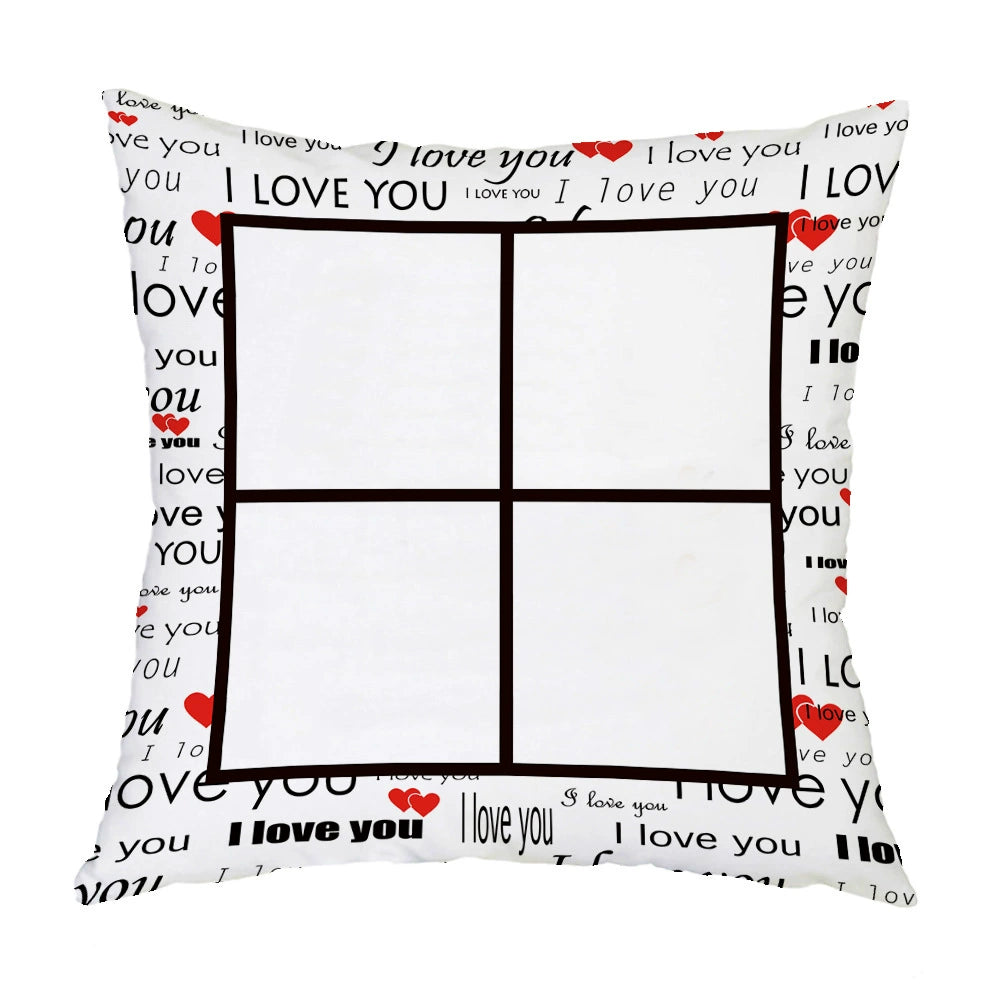 Sublimation Pillow Cover for for Valentine's Day-30pcs