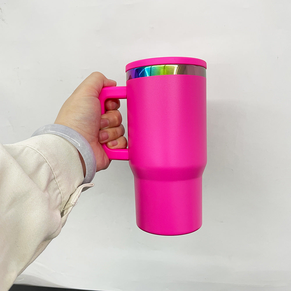USA RTS 20oz Rainbow Quencher Tumblers with Leak Proof Lids 25pcs For Laser Engraving-25pcs