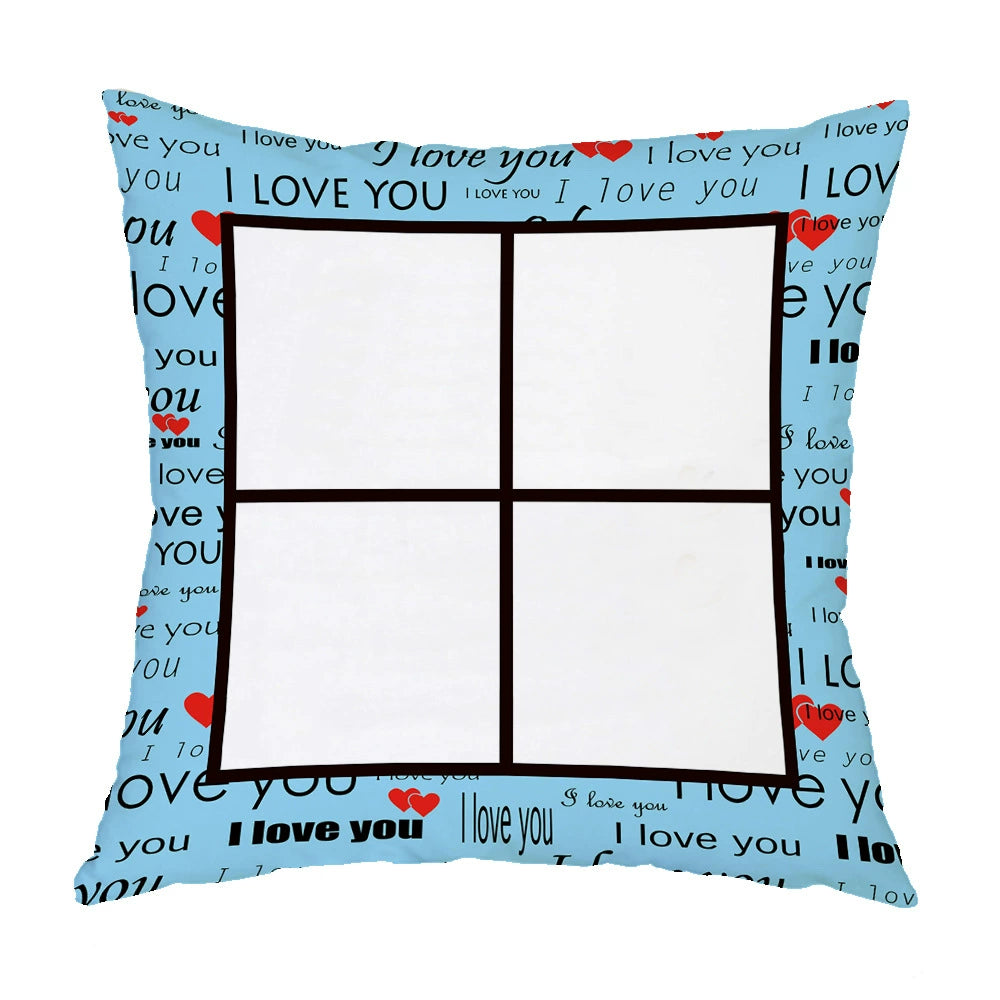 Sublimation Pillow Cover for for Valentine's Day-30pcs