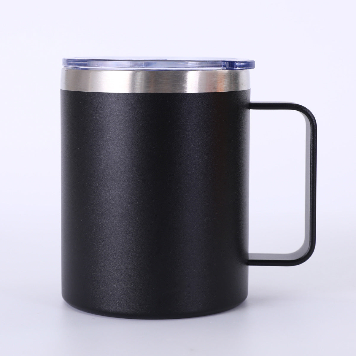 12oz Stainless Steel Coffee Mug Tumblers Cup with Handle -25pcs