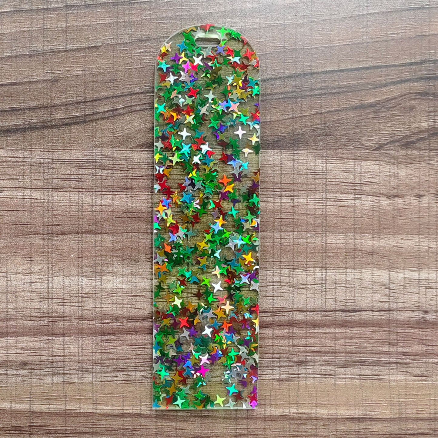 Acrylic Glitter Blank Bookmarks for DTF Wraps