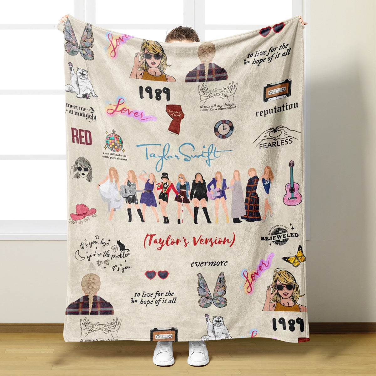 10pcs Taylor blankets (150*130cm) & 15 sets pajamas by air