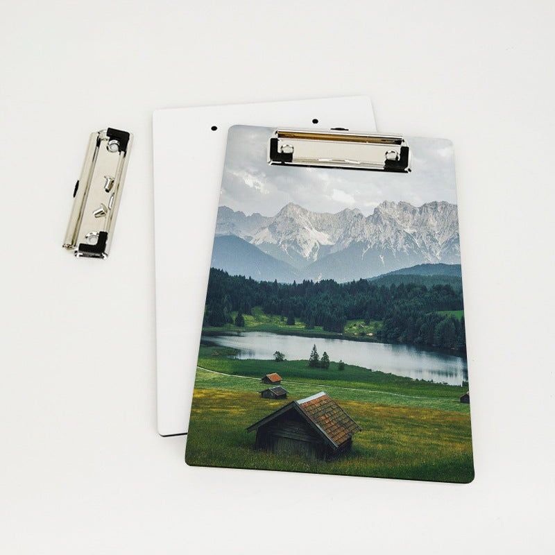 50pcs pack A4 size double sides sublimation MDF sublimation clip boards 315*226*5mm