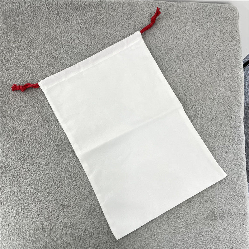 White Color Blank Sublimation Christmas Gift Santa Bags