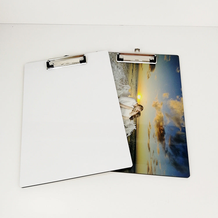 50pcs pack A4 size double sides sublimation MDF sublimation clip boards 315*226*5mm