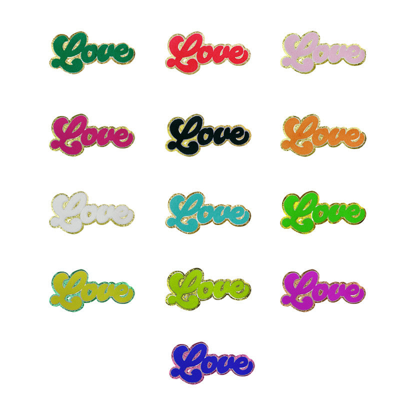 Chenille Ironed Patches -80pcs