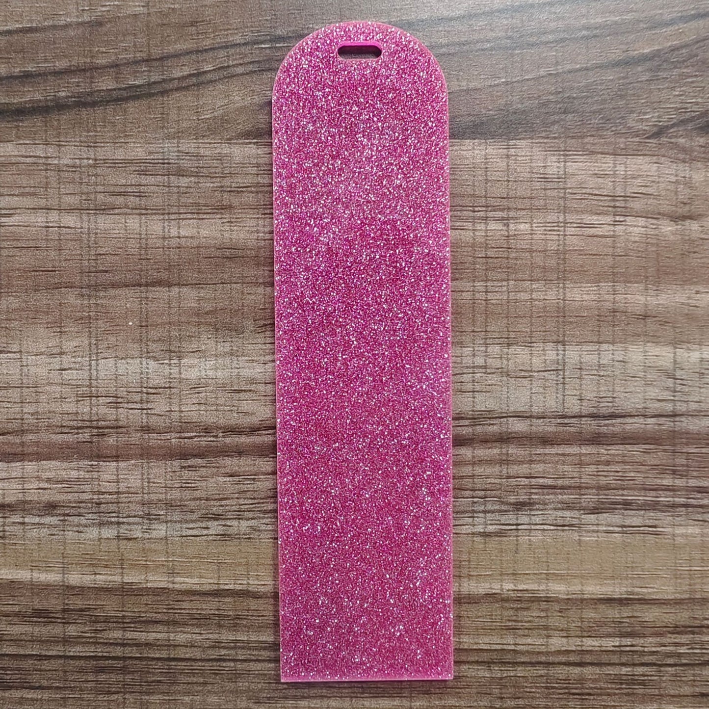 Acrylic Glitter Blank Bookmarks for DTF Wraps