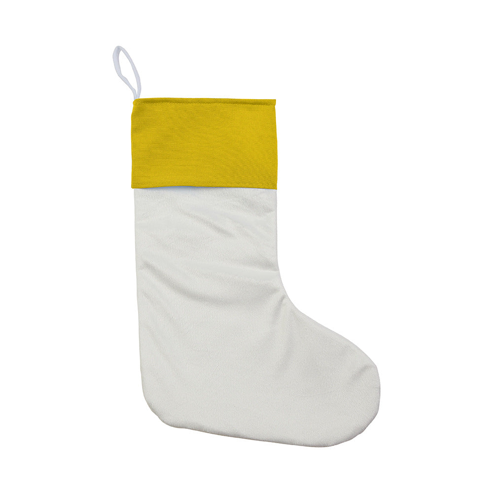 Custom Wholesale Blank Decoration Christmas Stocking Sublimation Christmas Stocking