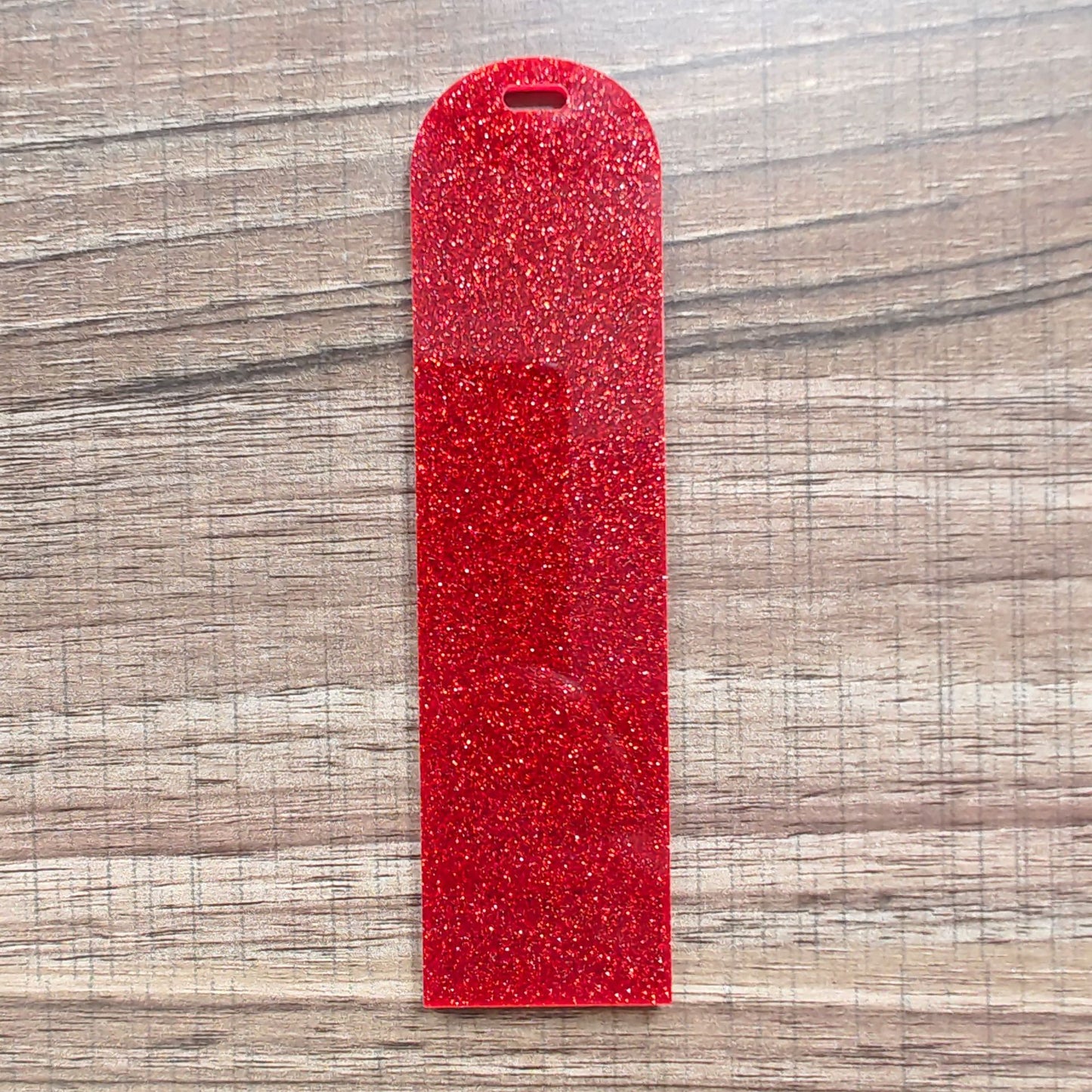 Acrylic Glitter Blank Bookmarks for DTF Wraps