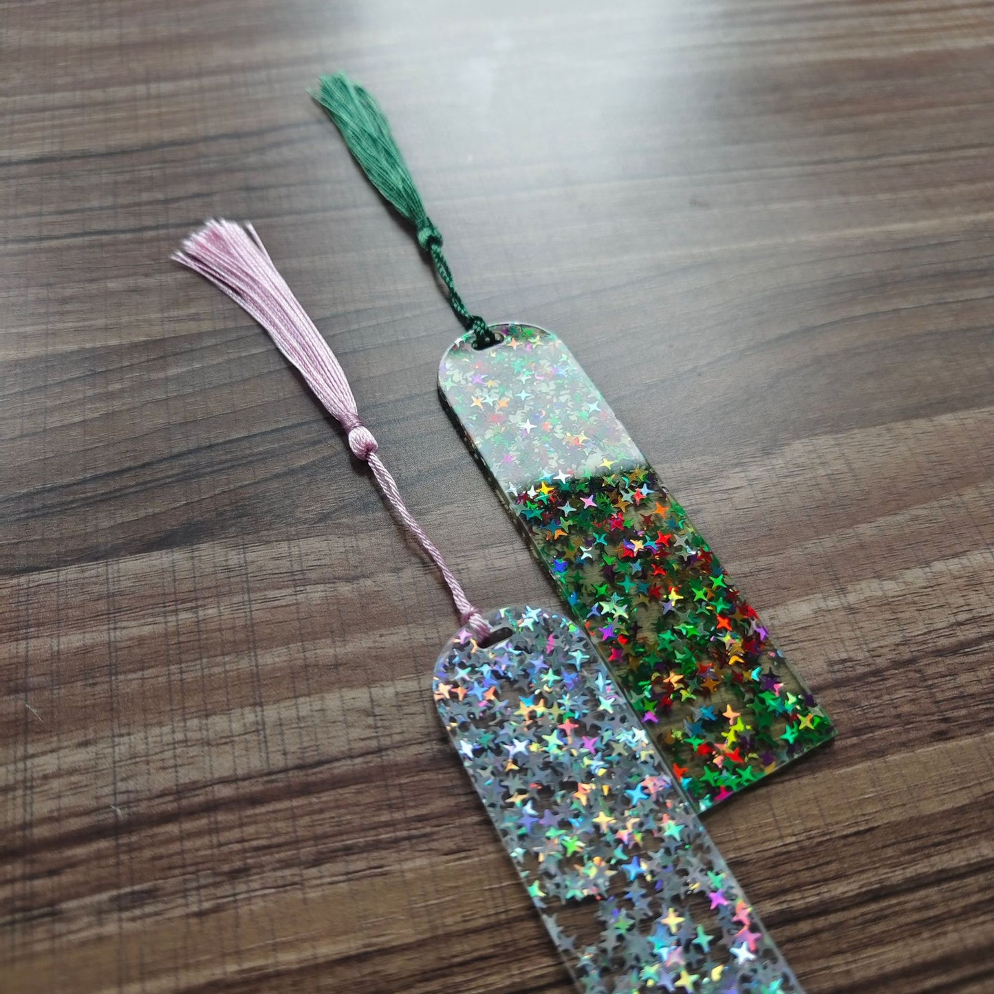 Acrylic Glitter Blank Bookmarks for DTF Wraps