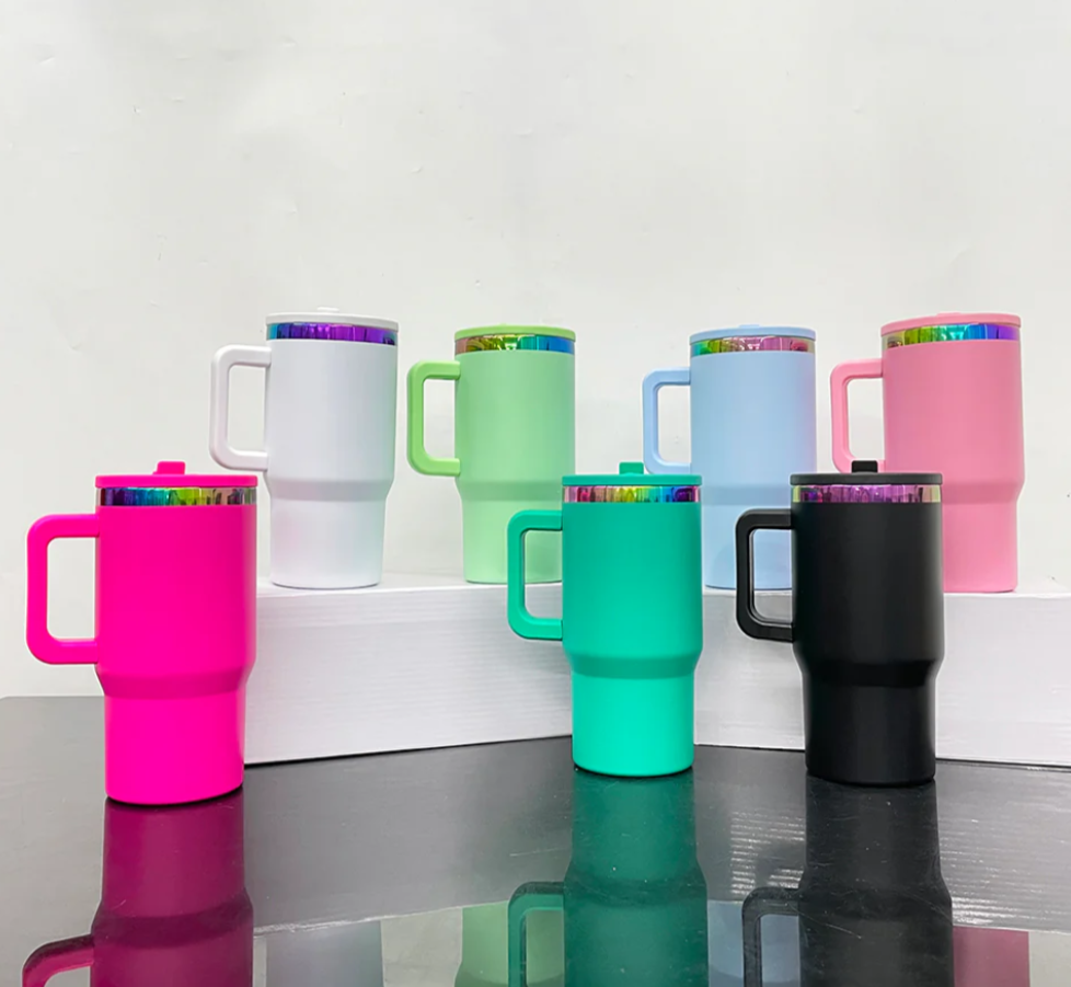USA RTS 20oz Rainbow Quencher Tumblers with Leak Proof Lids 25pcs For Laser Engraving-25pcs