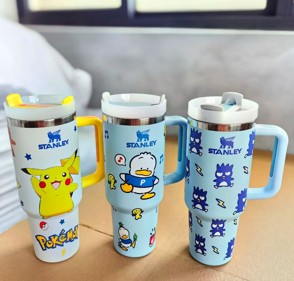 20oz / 30oz Cartoon Print Tumblers Stainless Steel Quencher Tumblers-50pcs