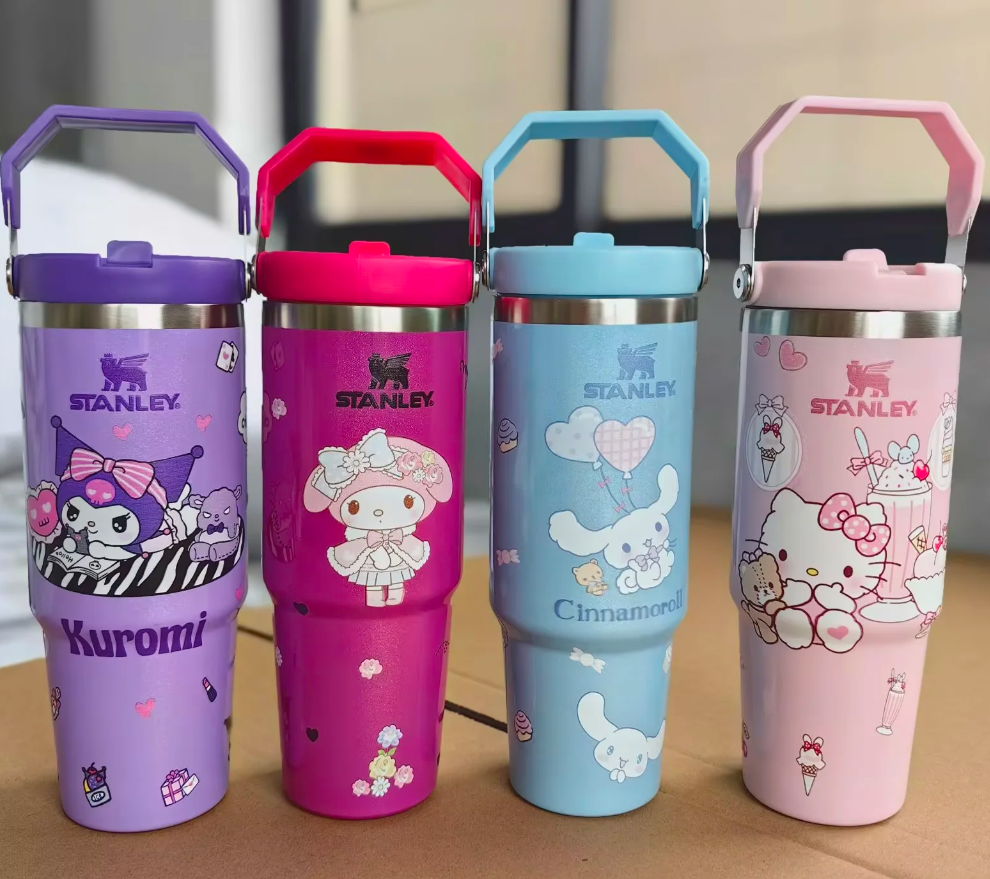 20oz / 30oz Cartoon Print Tumblers Stainless Steel Quencher Tumblers-50pcs
