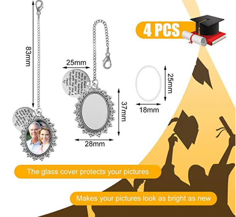 Sublimation Doctoral Hat Decorations-50pcs