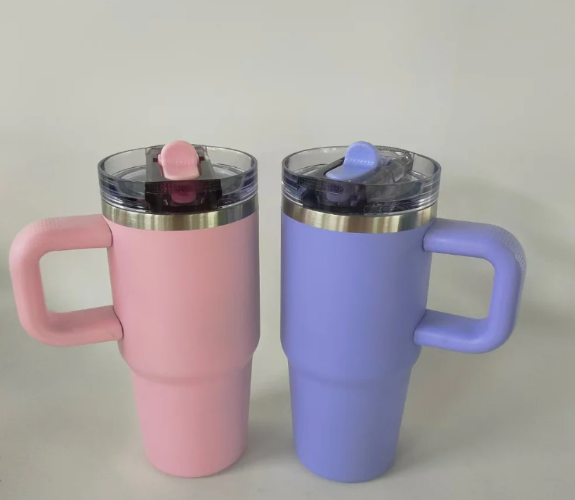 14oz Protour Lids Powder Coat Kids Quencher Tumblers For Laser Engraving-20pcs