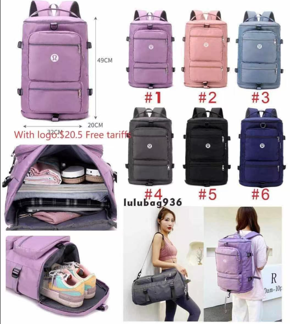 50pcs lulu bags and 50pcs lulu keychain