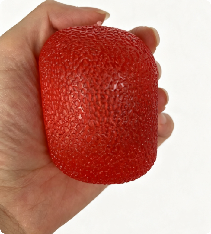 Wholesale Sensory Stress Relief Ball TPR Gumdrop Textured Maltose Squishies Candy Drop Squish Dome Fidget Toys Decompression Toy-72pcs