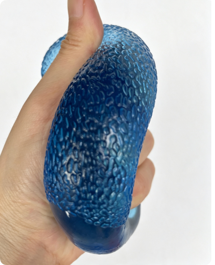 Wholesale Sensory Stress Relief Ball TPR Gumdrop Textured Maltose Squishies Candy Drop Squish Dome Fidget Toys Decompression Toy-72pcs