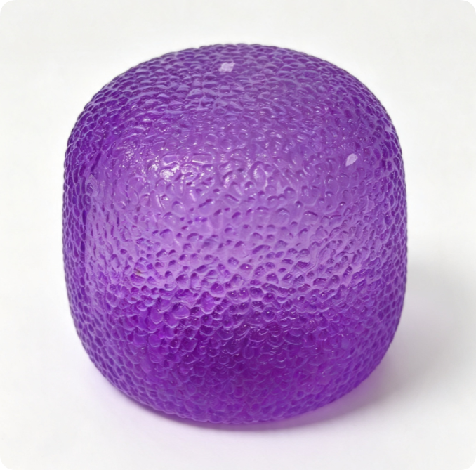 Wholesale Sensory Stress Relief Ball TPR Gumdrop Textured Maltose Squishies Candy Drop Squish Dome Fidget Toys Decompression Toy-72pcs
