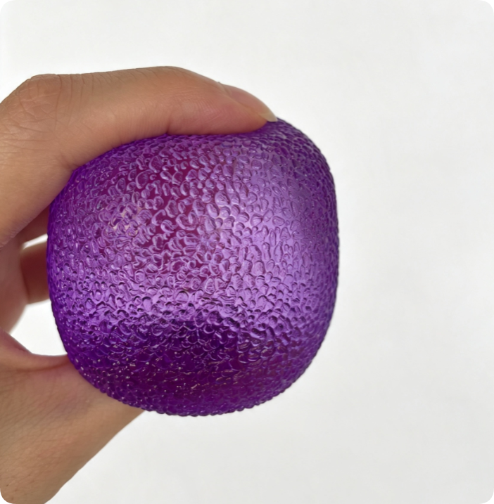 Wholesale Sensory Stress Relief Ball TPR Gumdrop Textured Maltose Squishies Candy Drop Squish Dome Fidget Toys Decompression Toy-72pcs