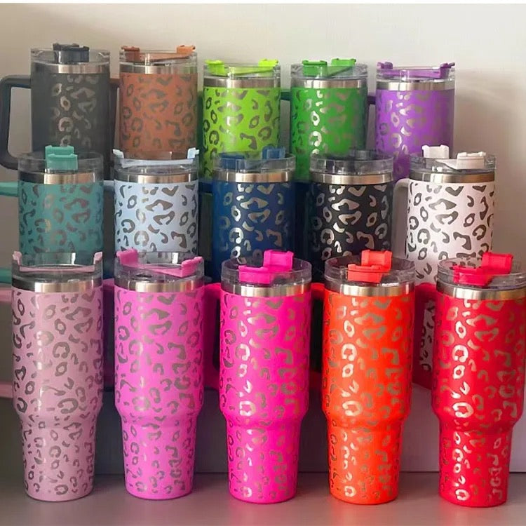 25pcs pack Hot selling 40oz western print tumblers