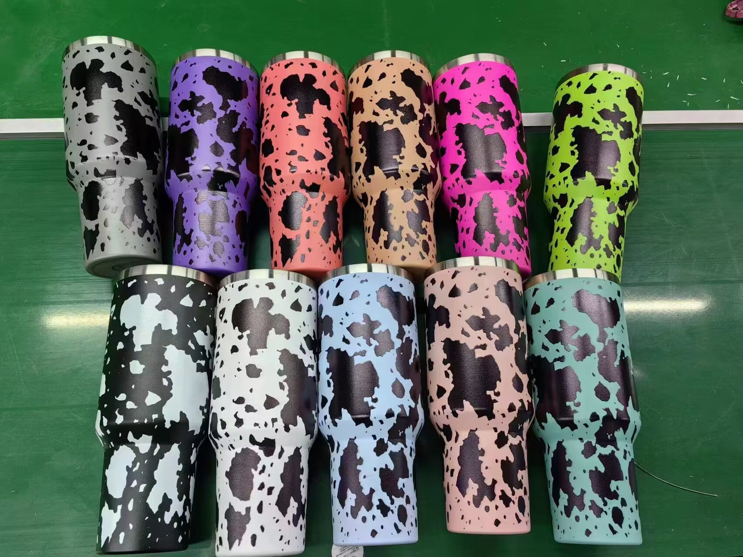 25pcs pack Hot selling 40oz western print tumblers