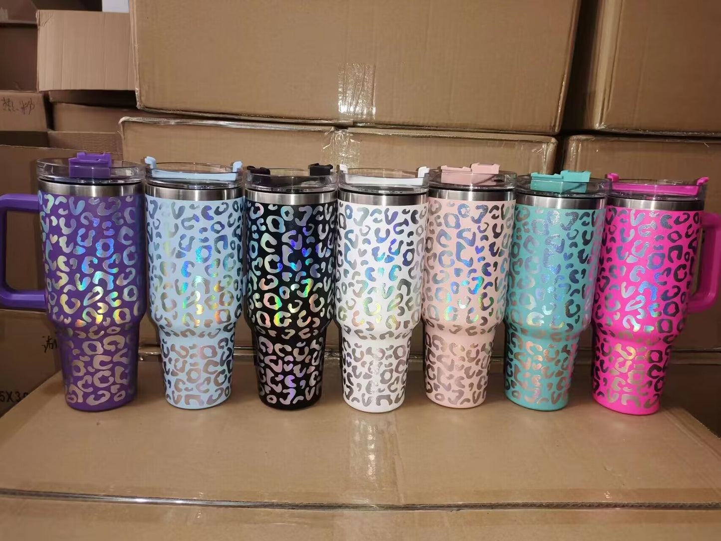 25pcs pack Hot selling 40oz western print tumblers