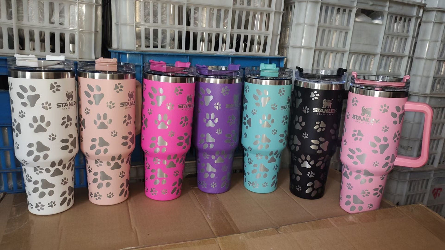 25pcs pack Hot selling 40oz western print tumblers