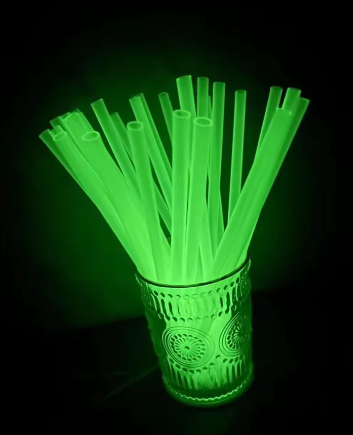 25pcs pack 20oz blank sublimation Glow in dark tumbler with glow in dark straws