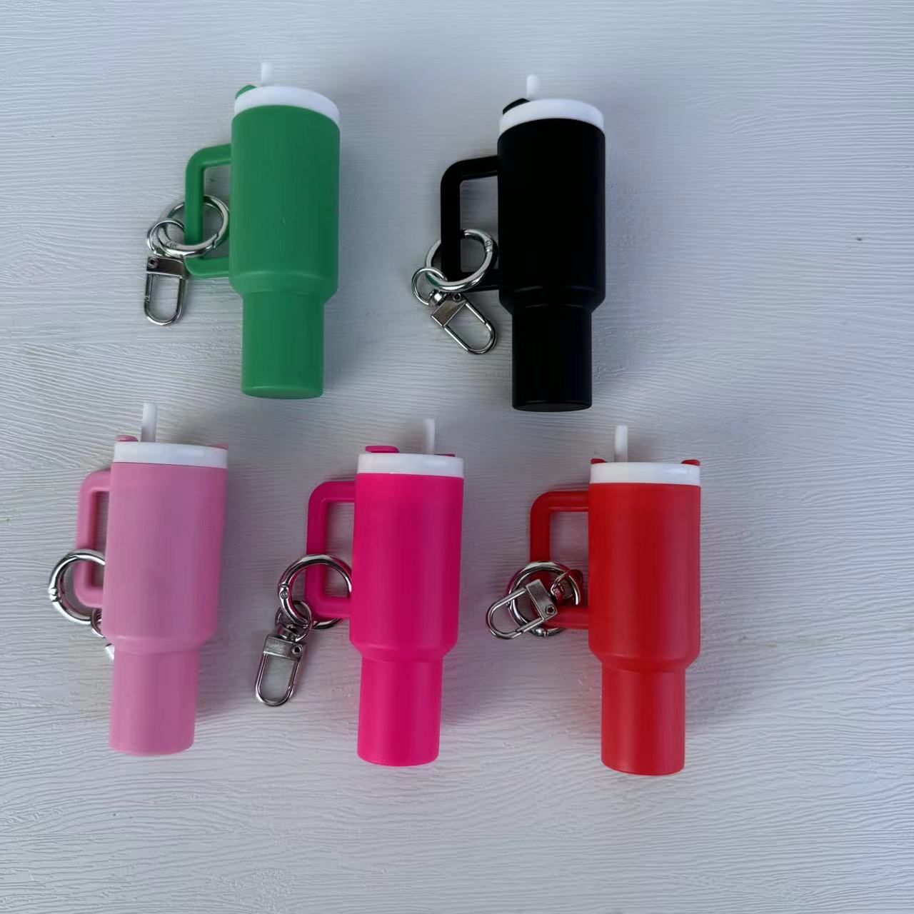 Wholesale Key Ring Stanley Cup Shape Keychains for Bags