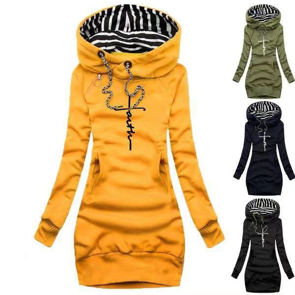 Amazon Hot Selling Women sweatshirt dress hoodies