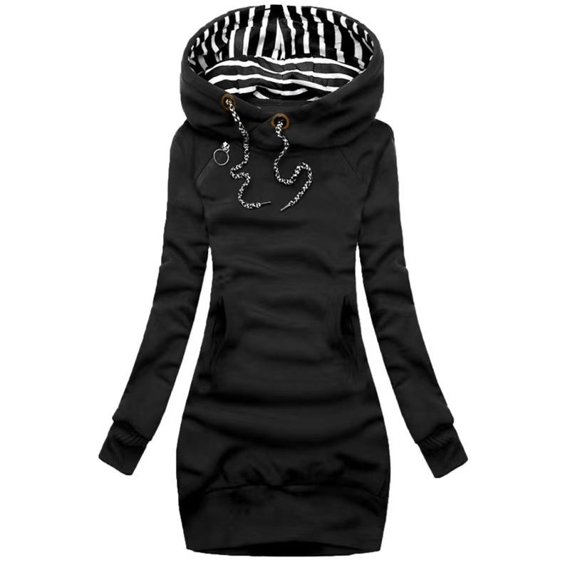 Amazon Hot Selling Women sweatshirt dress hoodies