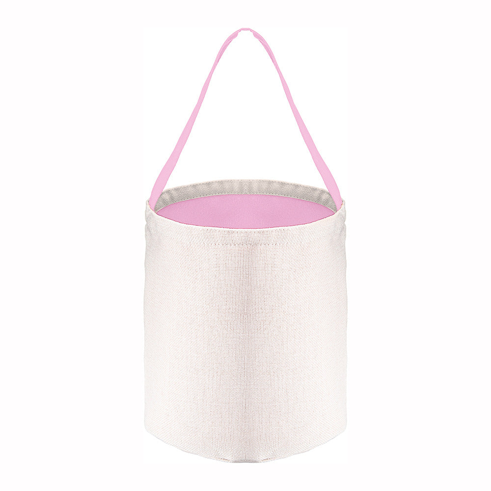 New Easter Baskets Wholesale Sublimation Printing Blank Fashion Personalized Easter Basket Cute Baskets