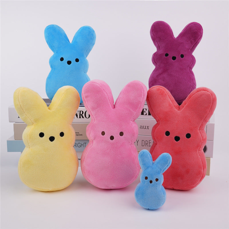 20CM Cute Animal Star Carrot Peep Bunny Easter Kawaii Room Rabbit Doll