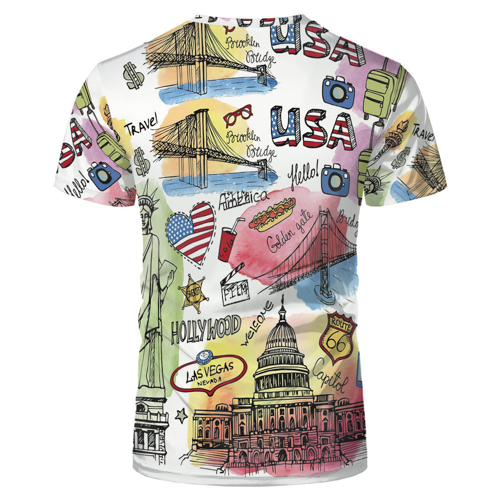 US Style unisex adults kids plain bleached t shirts 100% polyester bleach sublimation t shirt for sublimation printing