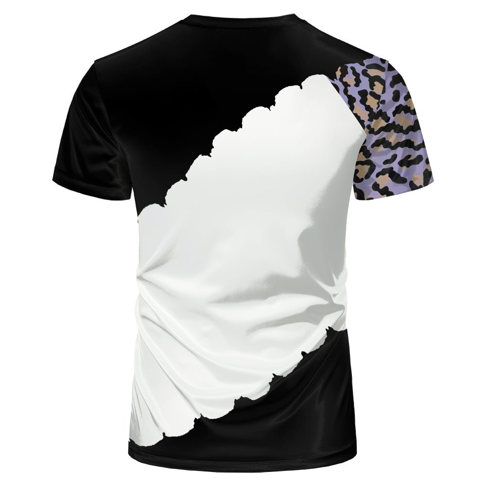 Wholesale US Oversize Men Shirts Sublimation Faux Bleached Tshirts Custom Print Polyester Tie Dye Sublimation Blank Shirt