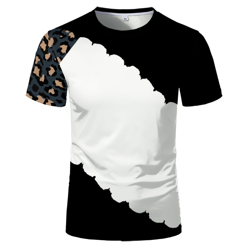 Wholesale US Oversize Men Shirts Sublimation Faux Bleached Tshirts Custom Print Polyester Tie Dye Sublimation Blank Shirt