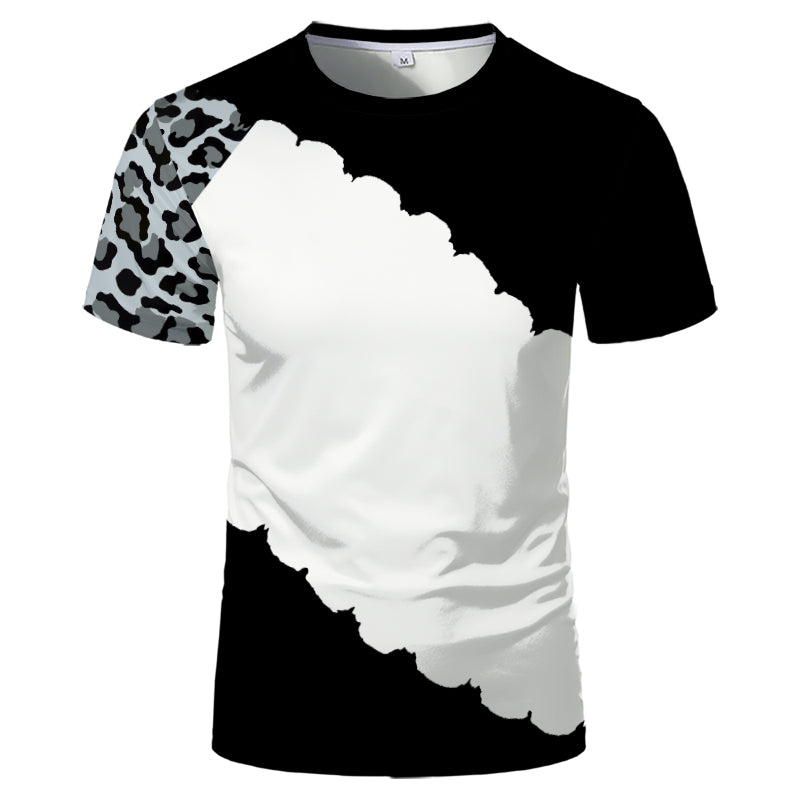 Wholesale US Oversize Men Shirts Sublimation Faux Bleached Tshirts Custom Print Polyester Tie Dye Sublimation Blank Shirt