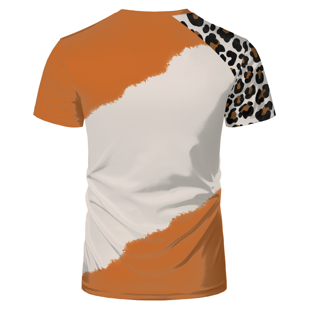 Wholesale US Oversize Men Shirts Sublimation Faux Bleached Tshirts Custom Print Polyester Tie Dye Sublimation Blank Shirt