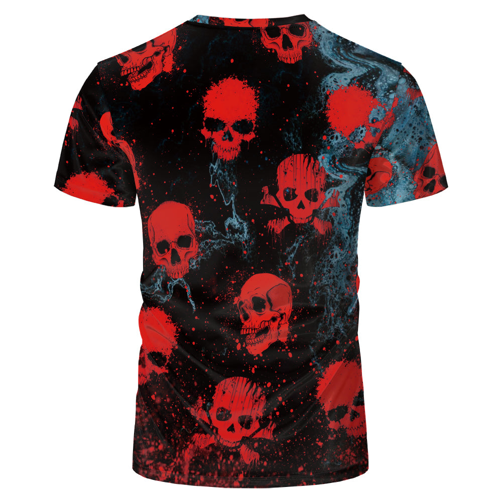 Halloween designs US size kids adults S- 6XL 100% olyester blanched sublimation shirts faux