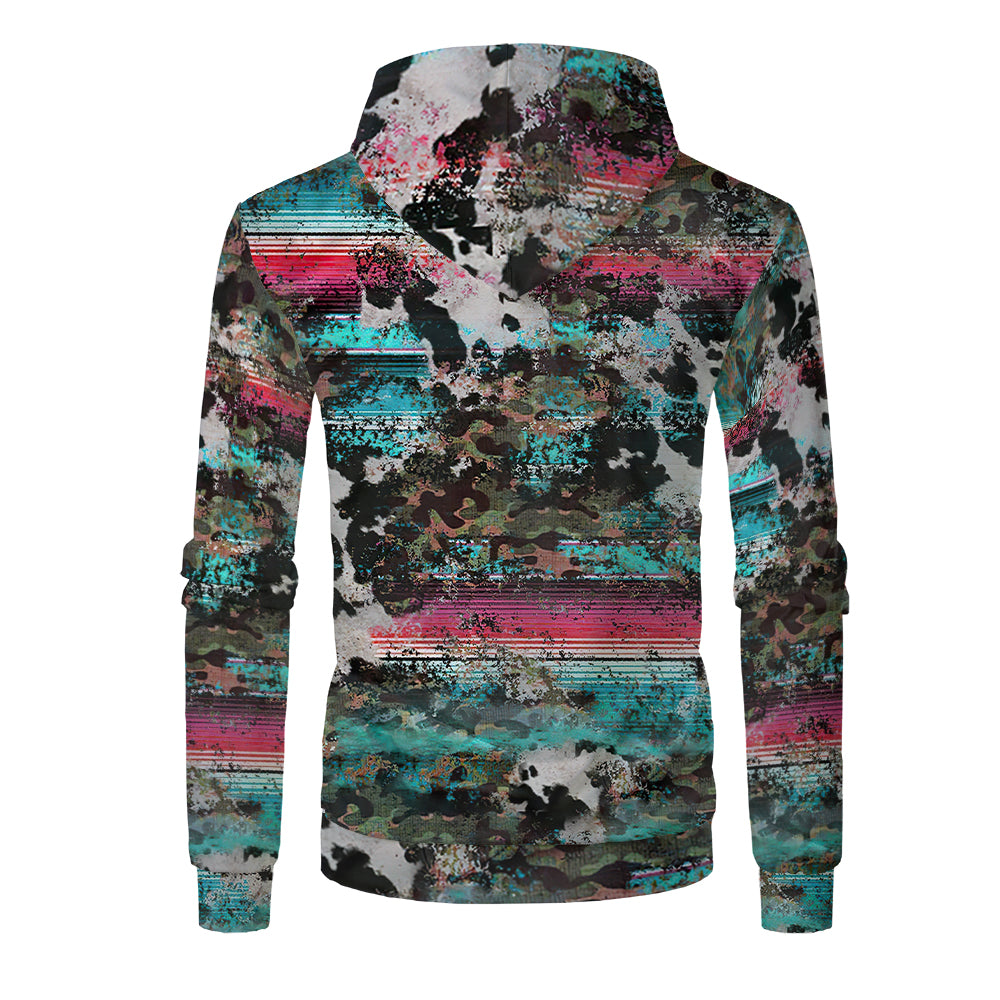 Custom Print Unisex Fleece Hooded Pullover Faux Bleach Polyester Bleached Look Sublimation Blanks Hoodies For Men and women