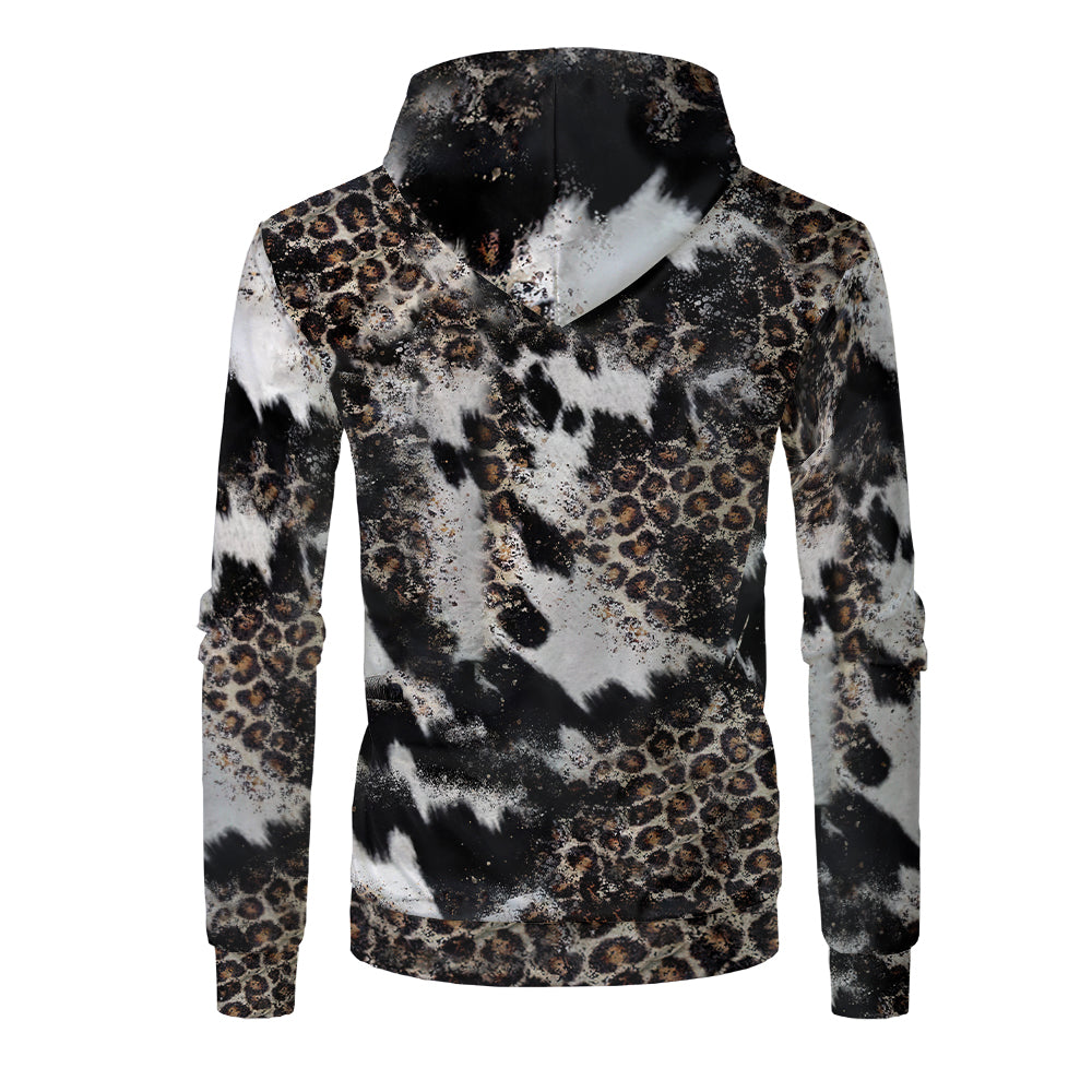 Custom Print Unisex Fleece Hooded Pullover Faux Bleach Polyester Bleached Look Sublimation Blanks Hoodies For Men and women