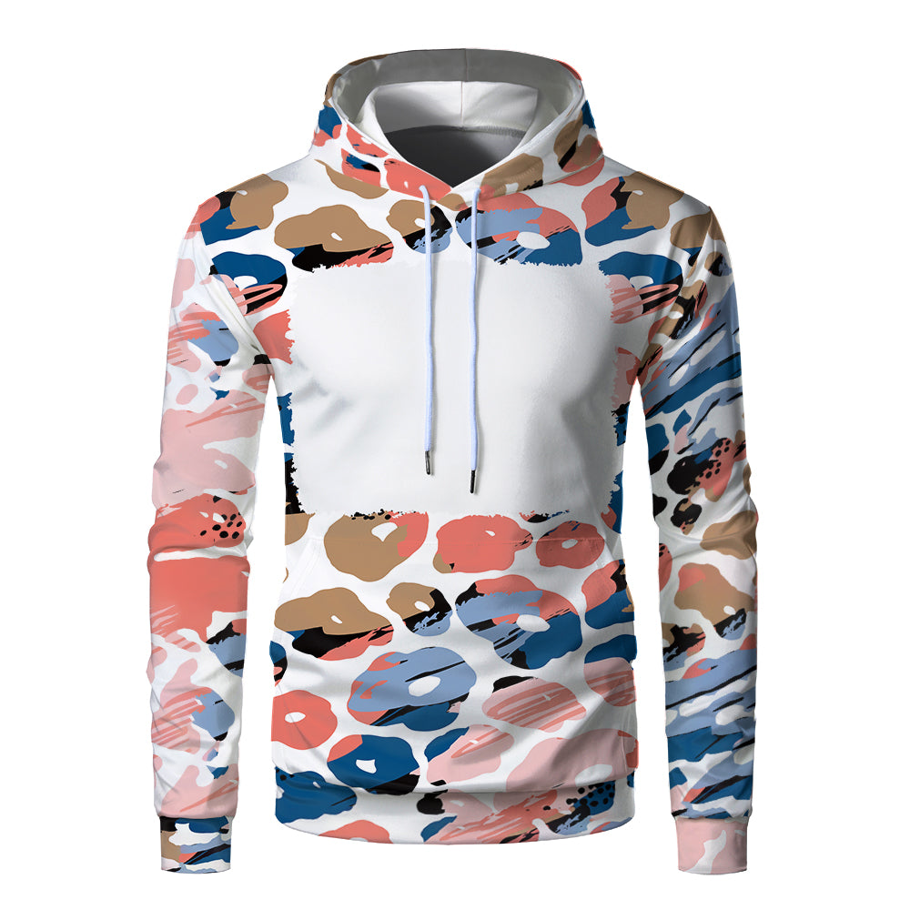 Top Quality 100% Polyester Sublimation Print Sweatshirt Hoodies Streetwear Unisex Hoodies Hoodie Men and Women