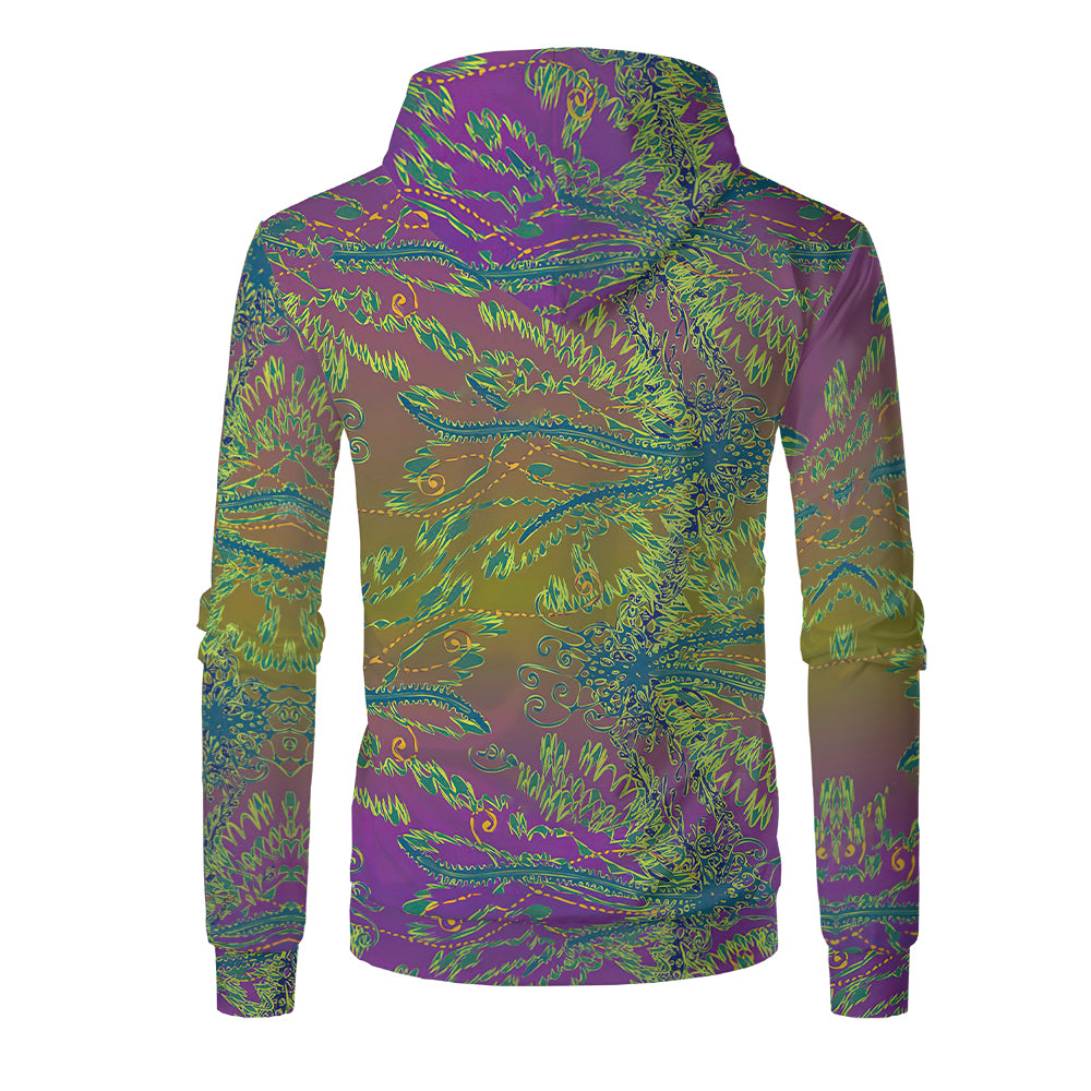 Top Quality 100% Polyester Sublimation Print Sweatshirt Hoodies Streetwear Unisex Hoodies Hoodie Men and Women