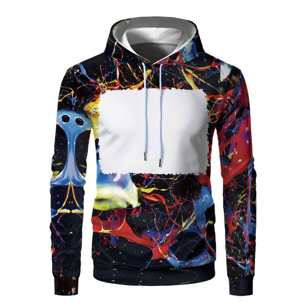 Top Quality 100% Polyester Sublimation Print Sweatshirt Hoodies Streetwear Unisex Hoodies Hoodie Men and Women