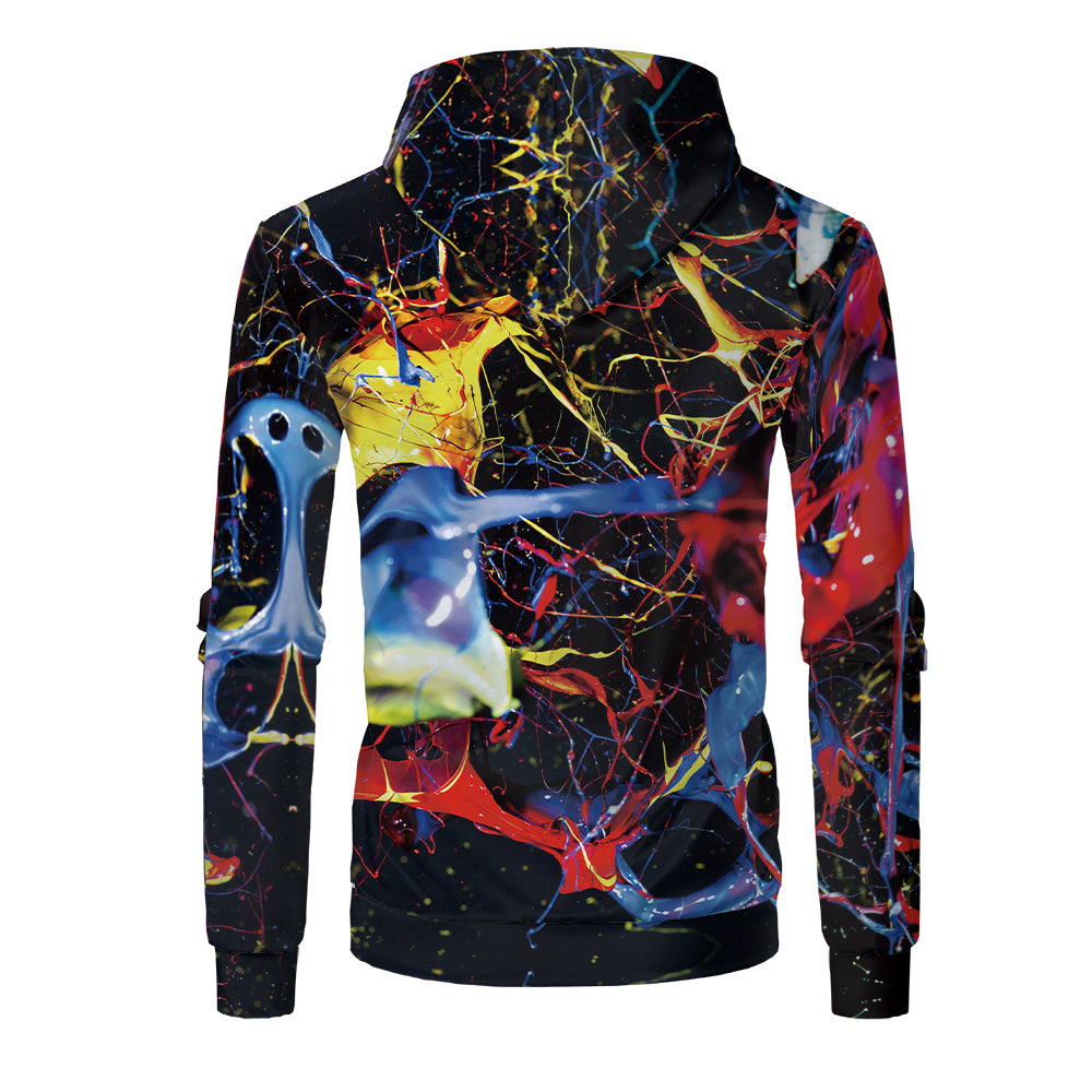 Top Quality 100% Polyester Sublimation Print Sweatshirt Hoodies Streetwear Unisex Hoodies Hoodie Men and Women