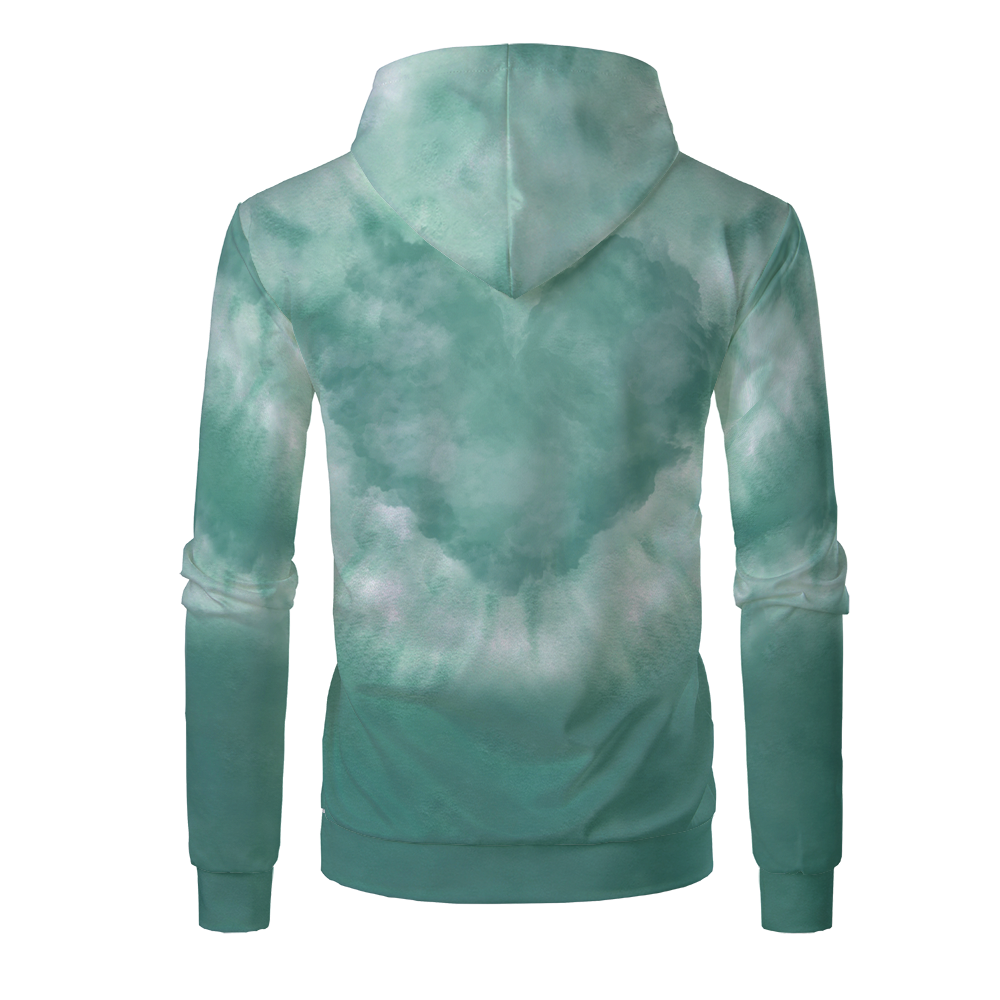 Wholesale USA Size Sublimation Blanks Hoodies Custom Print Polyester Fleece Sweatshirts Faux Bleached Sublimation Hoodie