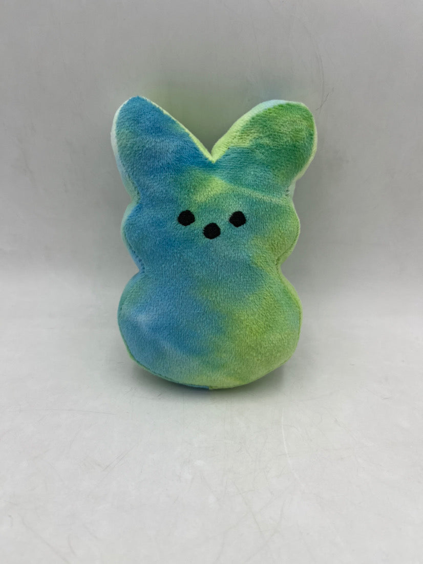 Amazon hat sale tie dye product 15cm Peeps rabbit Easter cartoon rabbit hot sale product PEEPS plush dolls