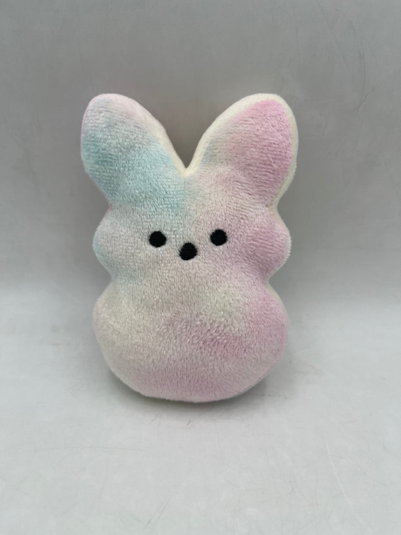 Amazon hat sale tie dye product 15cm Peeps rabbit Easter cartoon rabbit hot sale product PEEPS plush dolls